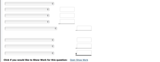 Click if you would like to Show Work for this question: Open Show Work