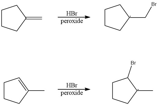 Br НBr peroxide Br НBr peroxide
