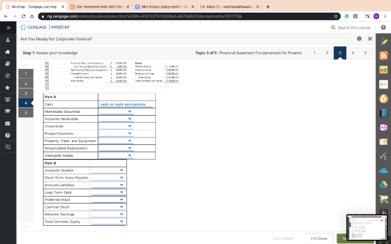 * MindTap - Cengage Learning M Inbox (1) - nashikavw@hawaii.ec x C Get Homework Help With Cher x E Mini Project Assignment 1-