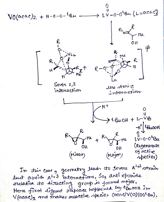 Vocacac)2 + H-0-0- Bu → LV-0-OBu (L=acac] Me Q-Ó-03 V stroRot R . HMé Sever 1,2 interaction eless steric interaction Hy tlu