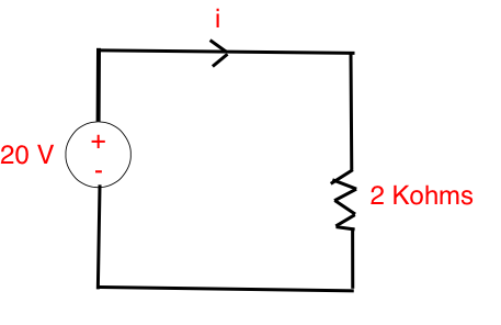 20 V(+ 2 Kohms