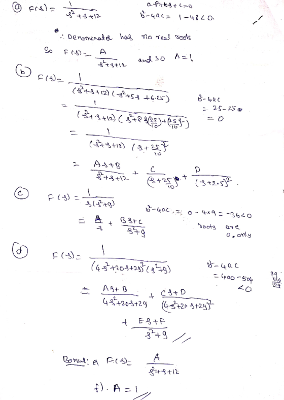 ab3 o 6-4ac -484 0 mo Teal ots Denomnade has So Az audd So 12 +sa +6.25) -4ac 25-25 12 F(3) ac o- 4x -3640 Joots 0e ু१ o. onl