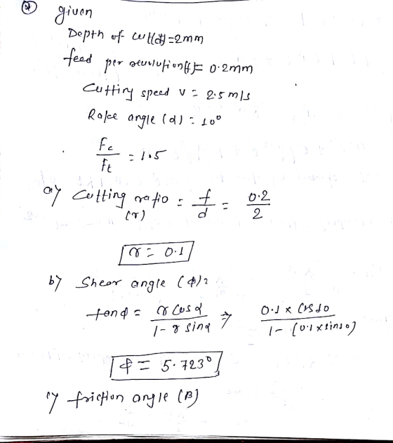 fead fe Ft ttiny n*fto : 02 CT) 2 by Sheor angle (1 or (a)