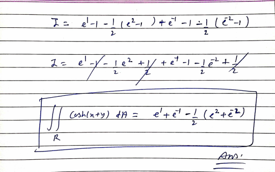 رام = داد و + ( - 2 2= e-f-1e2+ tetal-let 2. 2 Cashlary) dA = إل ا ت ب ) - اتے پاج 2 Ans.