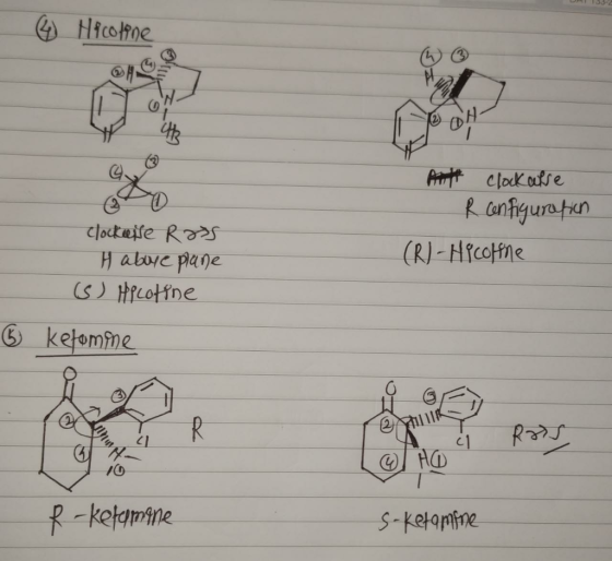 DA 133-2 4) Hicone Anth clock wire R configuration (R)-Hicoffre clockere Ross Haboye plane (S) Hicotine 6 ketomine By R. fent