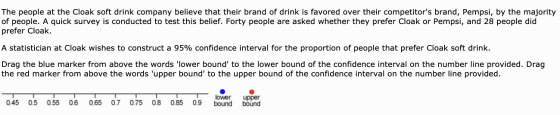 The people at the Cloak soft drink company believe that their brand of drink is favored over their competitors brand, Pempsi