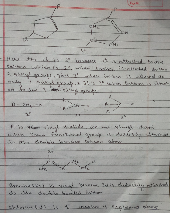 Page No. CH2 - CH2 Here the el is 20 because I is attached to the Carbon which is 20 when Carbon is attached to the 2 Alkyl g