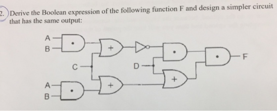 I solve the boolean expression:F = [(AB + C)' D] [