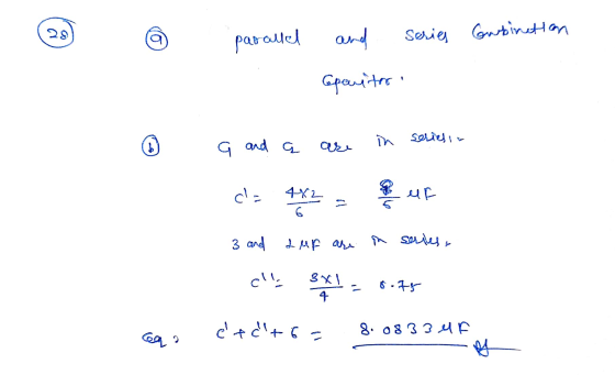 28 parallel and series Gurbination Spanitor سع in series are G and a ca elf 4X2 6 3 and LMP are a series ch 3xl 4 8.75 etct
