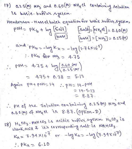 0.2 5(M) N and 0.60() NH eonbainolutin Atem Hendaron -Hael baleh eguation for bone bulfer yem salt] Laare 17) tA basie- bufar
