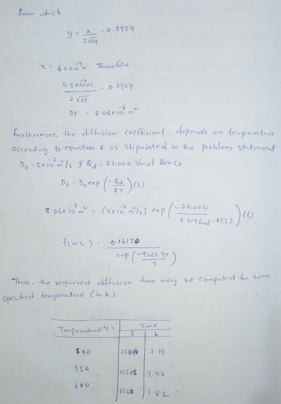 fom shich 8 06x1 fuǐ they move, the diffusion Coefficent . depends on temperatue as Stipulatein1 accordingto efutons stpulate