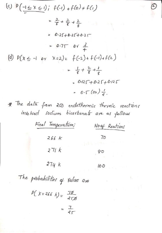 2 , 22 0.25+D.25+0.2(- 个 2 꿋 The data from aco endo thermic theyric reactant in vo hecl sodium bicarbona are as follous ) enc