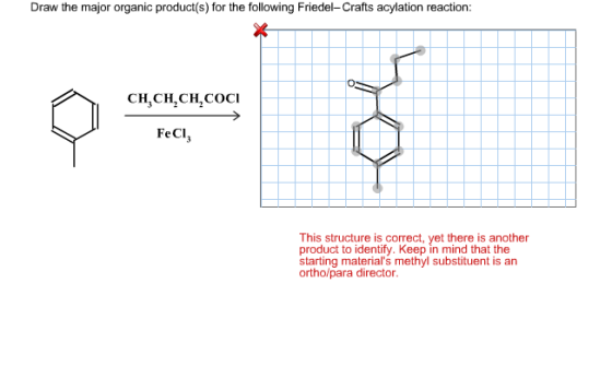 Draw the major organic product(s) for the followin
