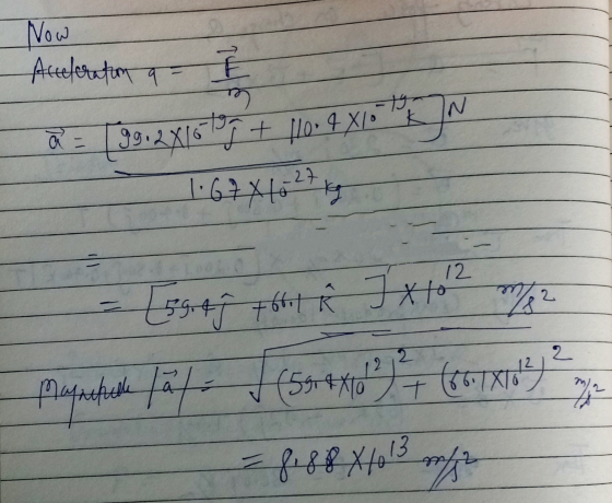 Now Acceleration a t ã = [99.28150g + 1100 4 X703 fot]N 1067X162719 12 - [sgeht6til Ŕ J x to me Maprotech lät: / (54**id= )