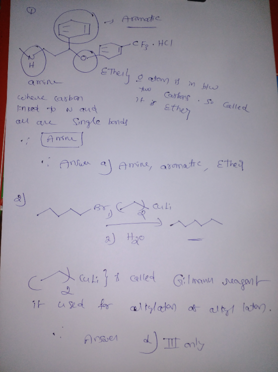 - Aranatic (6 ) - Aranche Е с Fa. Не & Theil o atom is in blu two it is carbons so Ether called Where carban linked to N and