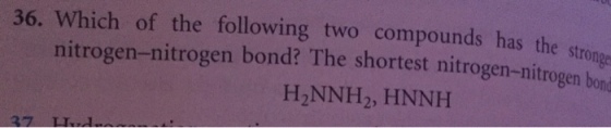 Which of the following two compounds has the stron