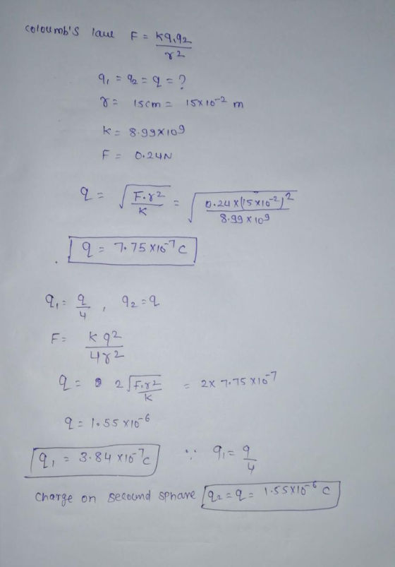 k: 8.93%,09 99 to 9-155 x106 Charge on secund sphare /au aX6C