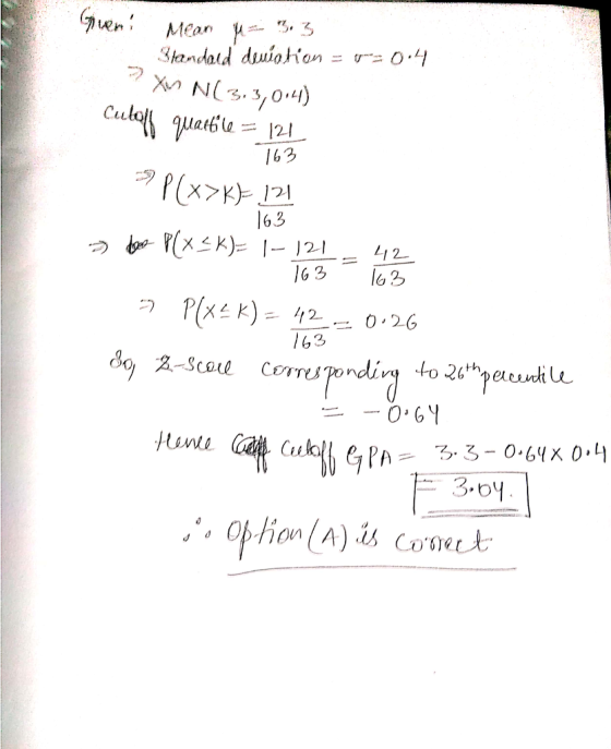 N 4) /62 P(x>121 l6.3 16316 /63 3, by