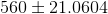 560 + 21.0604