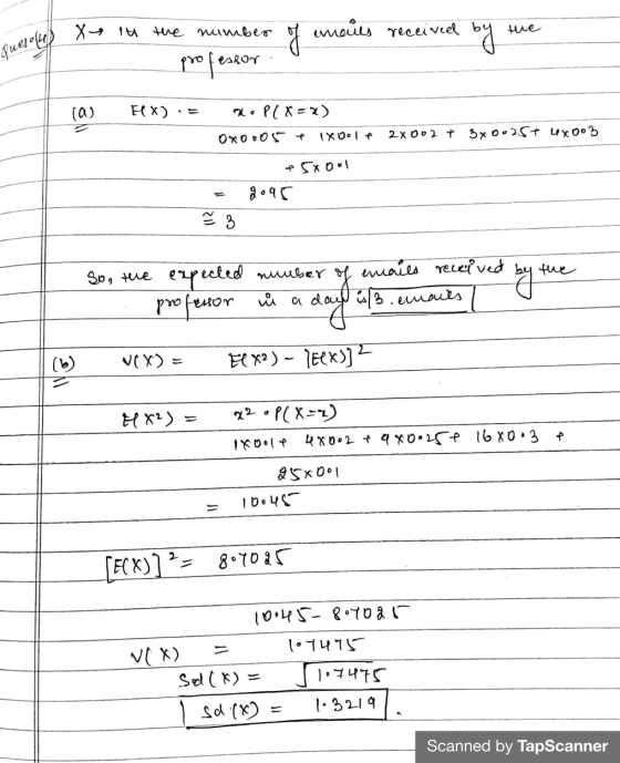 emails received ме X-ти е шилек professor “ quesolus (а) Hх) • Р( x=x) Охо О + ТХО• 1 е 2 х 02 f Эх Оe 20t uҳор» е хо• | Я •4