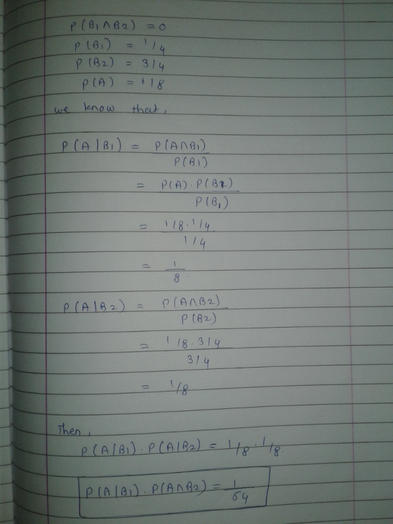 p (82) = 314 twelenow that P (B) P(%) p (62) I 18.314 en
