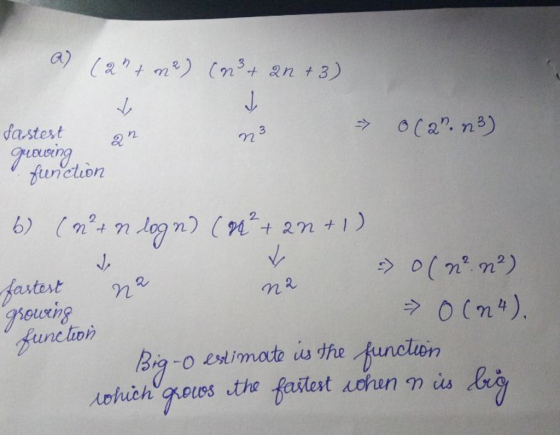 dastest n. functuon astest ท. unchoh Big-o estimato is the funclwn
