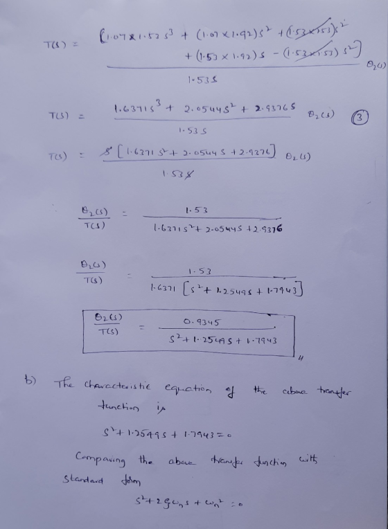 T(S) (10781153 83 + (1.67 x 1.92)5² + (1534155) + (1-53 x 1-92)s - (536)s) 1.535 1.631153 + 2.05445² +2.93765 TI) = 026) 3 1.