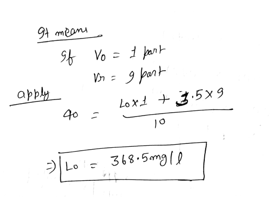 It means - af - Vo= 1 part Dr=g part apply 1. Lox1 + 3.589 40 = jo |L0 = 368.5gle