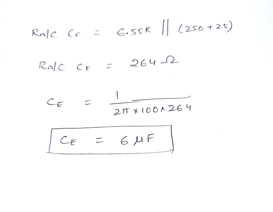 Ralc Ce ſ i 6.55k (250+25) Ralc 2642 CE CE = 27 X 100 X 264 CE = 6 MF