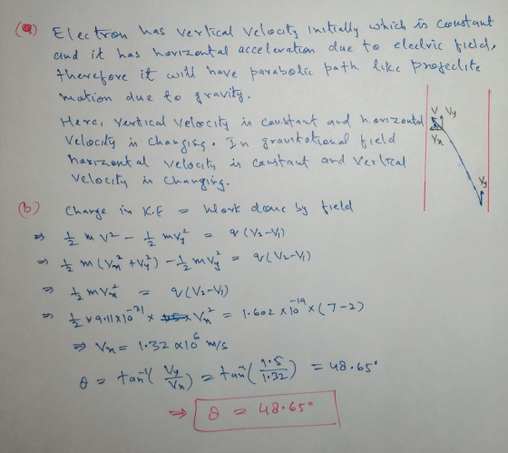 chnd it hes havizouta accetustien diue to elelvic tidd ue ele mahon dueto (Yavit7 Velocity n Chag 31 -19 an づ| Sワ48.65。