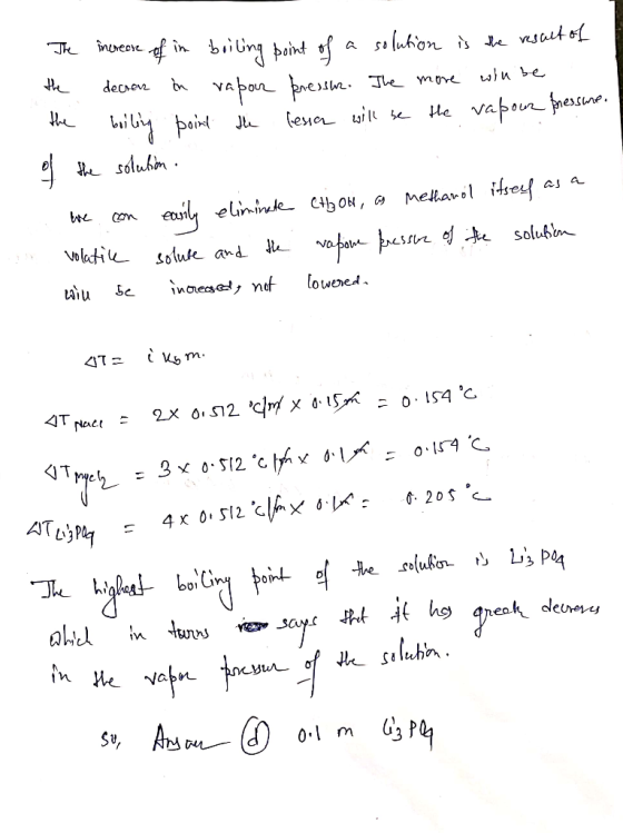 a s (uhon nsat ol decron wln be iipaiJ sdluh e vapon presene melari isef eLiminde C ON, a Volacti solue and lowened inaese, n