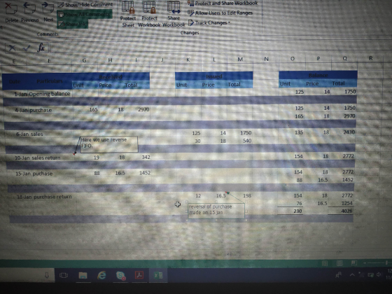 Protect and Share Workbook Show/Hide Comment Allow Users to Edit Ranges Show All Comments Protect Protect Share Delete Previo