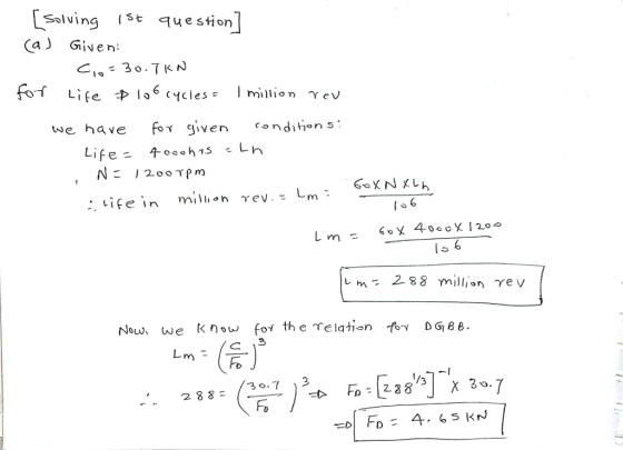 Solving (5t e stion (aJ Given we have fo given ion s กา Now, we know for the Ye lation γ DGBB. FD