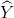 \widehat{Y}