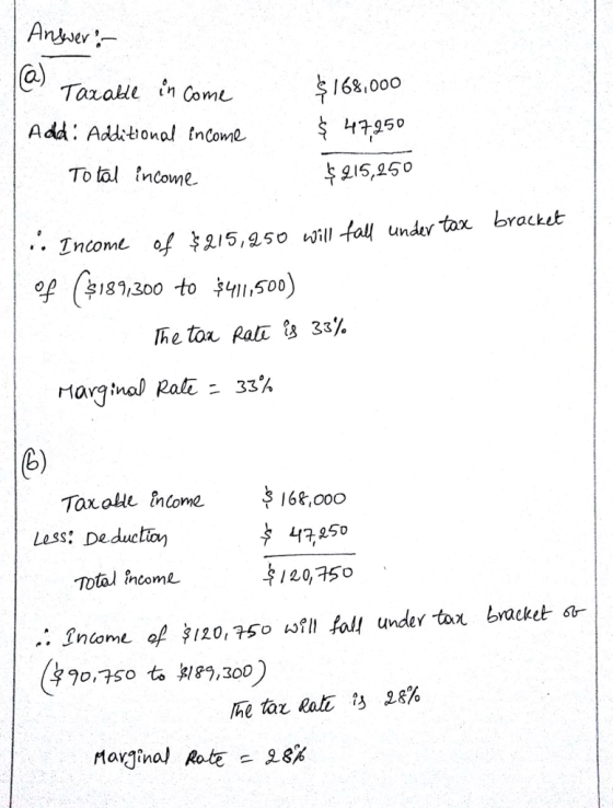I68,000 47950 5,250 Add: Additional tnome To tol income .. Income of 15요50Will fall under tax. bracket of (s1871300 to 11,500 Marginal) Rali- 33% Taxoll tndome 16.00o 47250 수 I 10,750 Less: De duction Total income : Iniome of 120, 750ll under tax bracket
