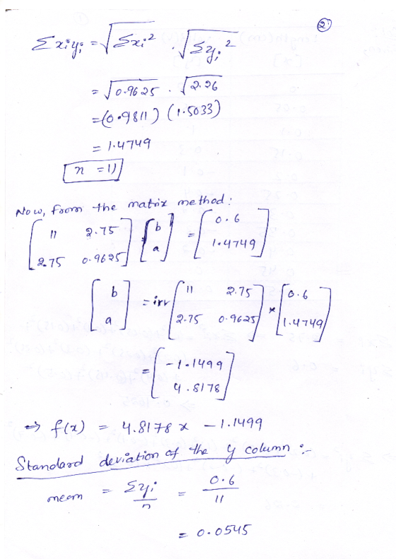 - 10-9625.12.96 -0.9811) (1-5033) = 1.4749 In = 1] NOLU, from the natix method. ro.b 1.4749 11 9.757 rb (2.75 0.9695) La 2.75