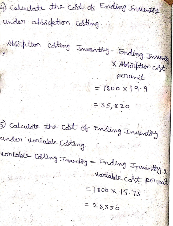 1) Calculate the cost of Exiding Invention under abhocktion costing... About the tim Cestering Trivenisky Ending Iniesta x Ab