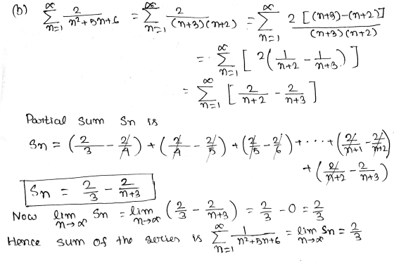 (1) 8W 2 [(n+8)-(+2)] (n+3) (0+2) no) o tom, com [ ? Gonzora)] Filmtz ha] nzi Sn is Partial sum Sn= ( ? 3 *)+1 +(4-2 ( 1 (**