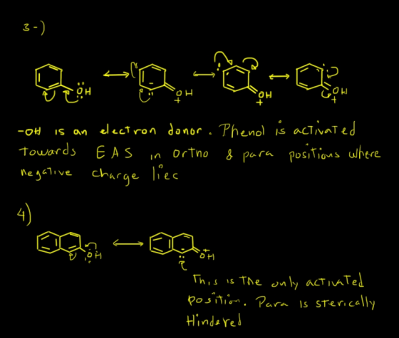 OH donor . Phenol IS S InorTno て indtre