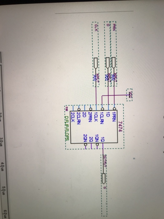 7474 1PRN 1D 1CLRN IAK - 2PRN 20 -2CLRN H2CLK ins. DFLIPBOPS... SND 2.1.1.... 50