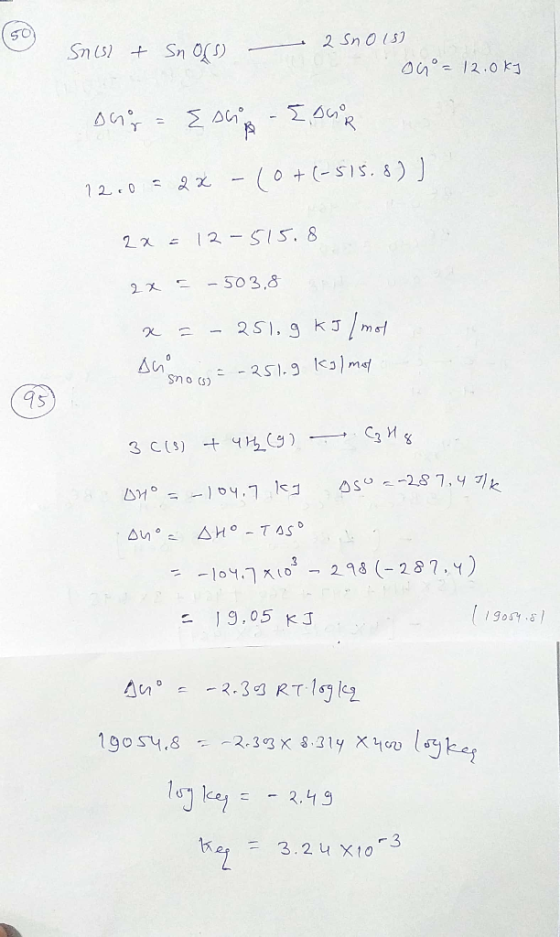 (60) Sniul + Snult Snofs - 2 SnO 15) 0°= 12.0ky Bhor = {shop -SOOR 1260 = 2% -10 +(-515.8) 2x = 12-515.8 2x = -503,8 X = - 25