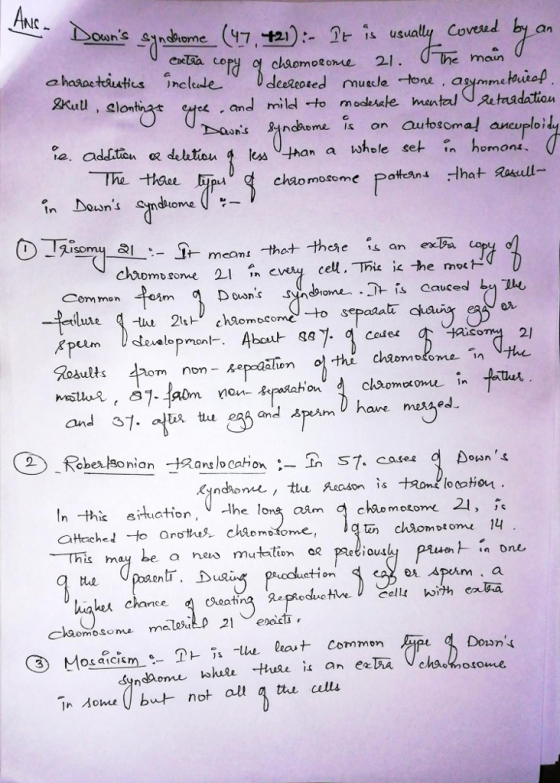 nsiome(7,+1): iusually Covend by an cochaomotome 2i. the main ku , slon e . ane m raons andhome is an autosomal ancuplo a ad