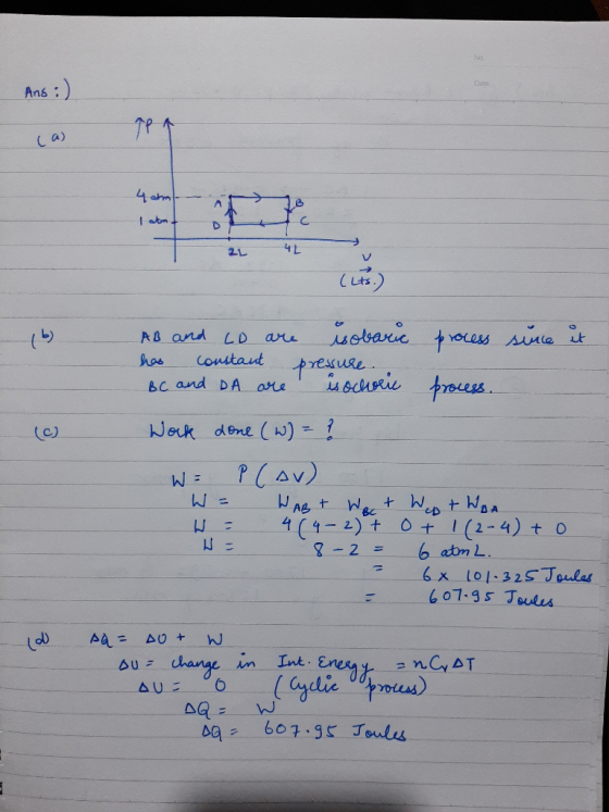 Ans Ca) 4ahm A tm 4L 2レ V Lts sinie it LD AB and YOLess ae hos Constaut tresuse BC and D A are Nouk dene (N) (C) PCAV) Ag t W