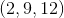 (2,9,12)