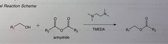 al Reaction Scheme R Río OH + R ORTMEDA anhydride