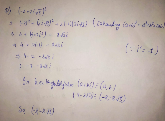 o) (-2+2/5) 1-jer 63 v) ? + 2 (-2)[7803) (expanding (artys adv6%. 206) » 4+ (4x3 (2) - 8i3i = 4 + 121-1) - 853 i (:1² = -1)