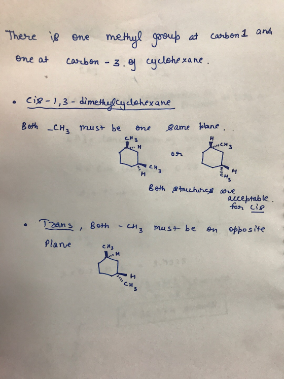Thee p ene mahylu casben1 a04 at casrben1 and ene at coben 2 -3 의 cyclohexane, o cie -,3 dimecy Boh CH3 must be ene game lane CH 3 3 3 3 Beth Btthures are autebtable 。个2 ans, Beth -CH3 mus+be en apposite Plane CH 3