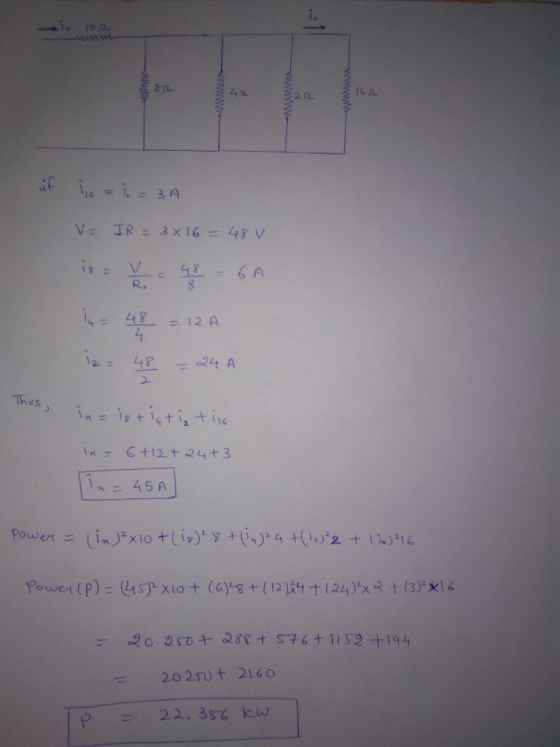 1052. 43 1652. R, 48--(2 A 12-4 A 2. thus 20 2su t 2160 P = 22.356 kW