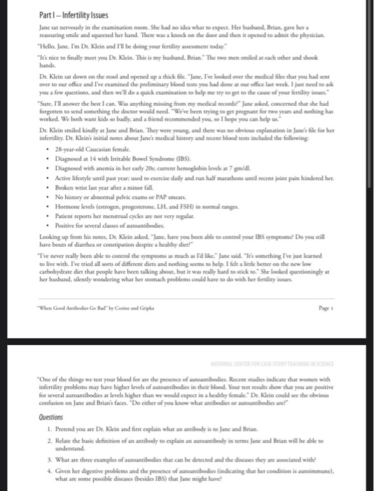 Part 1 - Infertility Issues Lane nervously in the cumination room. She had no era wh e r d Brian her reassuring smile and squ