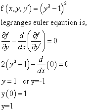 legranges euler e gaution is y1 ory--1 y(0)-1